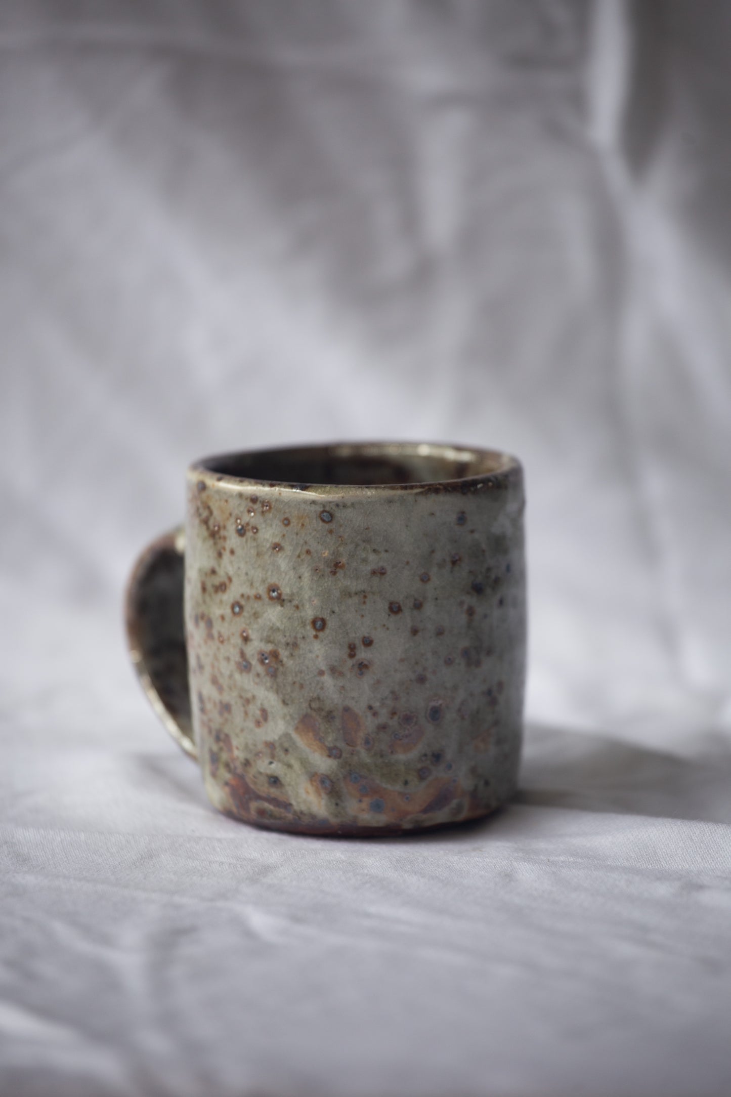 small mug - shino glaze